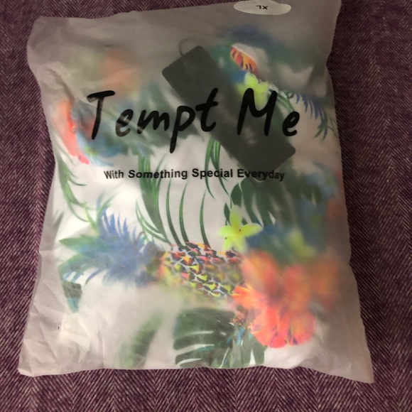 Ruffle Off Shoulder Swimsuit Floral Print - Picture 8 of 8